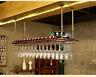 100x30cm Fashion Bar Wine Glass Hanger Bottle Holder Hanging Rack Organizer Gift