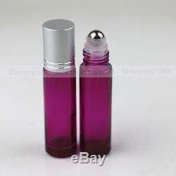 10144X THICK 10ml Roll On Glass Bottles Steel Roller Ball for Essential Oils