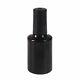 10ml Empty Nail Polish Bottle Black Glass With Brush Refillable Manicures100pcs+