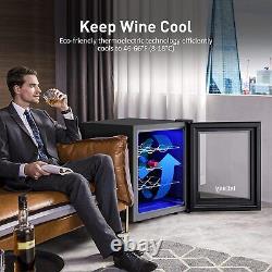 12 Bottle Wine Cooler Refrigerator Fridge Freestand Digital Control Wine Cellar
