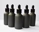 160ps 30ml Black Frosted Light-proof Glass Dropper Bottle To Store Essential Oil