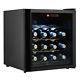 16 Bottle Compact Wine Cooler Refrigerator Storage Chiller Glass Door Fridge New