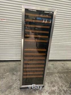 170 Bottle Wine Cooler Glass Door Dual Temp Zone Refrigerator Enthusiast #3738