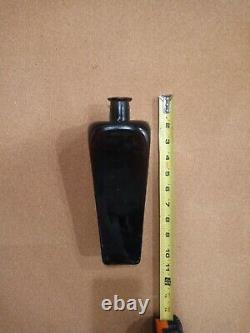1780 s Case Gin Open Pontil Black Glass