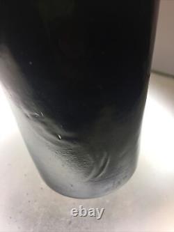 1790s Black Glass Pontiled Bottle Mold Dipped