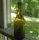 1850s Privy Dug Phalon Et Cie Emb Pineapple Applied Seal Blackglass Wine Bottle