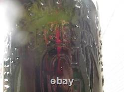 1860s Black Glass Hotchkiss Congress Empire Saratoga Springs bottle Gem Mint