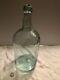 1880's Demijohn Crude Blobtop Extra Glass Squeeze On Neck Unique Antique Bottle