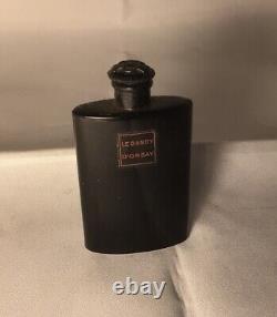 1930s Black Glass Perfume D'Orsay LE DANDY. 50 Oz Empty Bottle