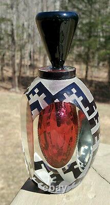 1992 Limited Edition CORREIA Dichroic Sommerso Glass PERFUME BOTTLE 75 of 250