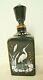 19th Century Black Mary Gregory Cologne Perfume Bottle