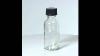 1 Oz 30ml Boston Round Glass Bottle With Black Round Cap Gl1