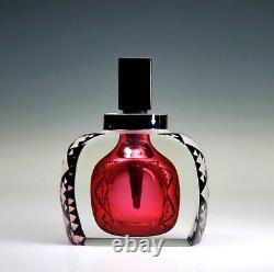 2001 Limited Edition CORREIA Glass Acid Etched PERFUME BOTTLE 266/500