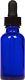 300 Pack Cobalt Blue Glass Boston Round Bottle With Black Glass Dropper 1 Oz