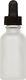 300 Pack Frosted Glass Boston Round Bottle With Black Glass Dropper 1 Oz