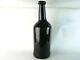 38586 Old Antique Bottle Freeblown Black Glass Wine Pontil English Mallet