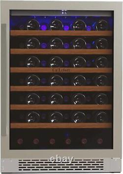 54 Bottles 24 inch Under Counter Mini Fridge Built-in Wine Cooler Refrigerator