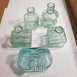 5 Aqua Sheer Top Ink bottles