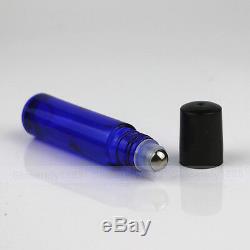 6144PCS 10ml THICK Glass Roll On Bottles GLASS ROLLER BALL for Essential Oils