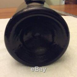 ASCR sealed black glass spirits bottle 1790-1820
