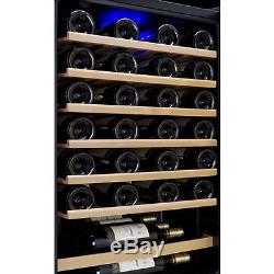 Allavino 48 Bottle Wine Cooler Refrigerator Stainless Steel Glass Door