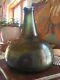 Antique 17th C. Black Glass Dutch Onion Bottle/james River Origins