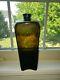Antique Case Gin Hand Blown Bottle Early 1800s Glossy Black Glass- Mint