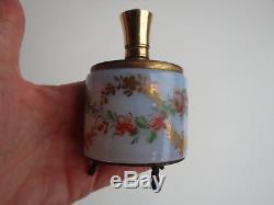 Antique French Opaline Beehive Skepp Perfume Bottle Probaly R. Noir