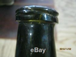 Attic Findsand Pontiledcirca 1780'sbrilliant Black Glass True English Mallet