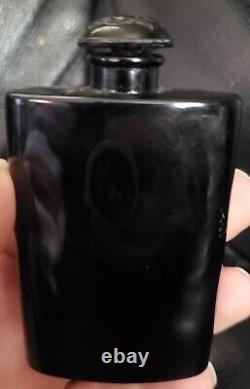 Authentic Le Dandy By D'Orsay Black Glass Perfume Bottle 1930s Number 588