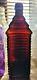 Beautiful Puce St Drakes Plantation Bitters Black Glass W Puce Red Wine Color