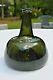 Black Glass Belgian Onion Bottle C. 1720 40