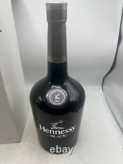 BOXED HENNESSY BLACK FACTORY DUMMY DISPLAY BOTTLE 3 LITER GLASS EMPTY 15 Tall