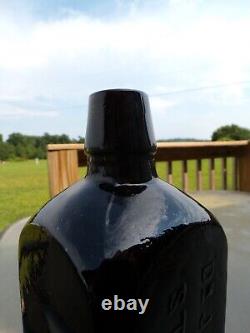 Black Glass Dr. J. Hostetter's Stomach Bitters