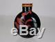 Black and Cinnabar-Red Glass Snuff Bottle, Qing Dynasty, 18th/19th C