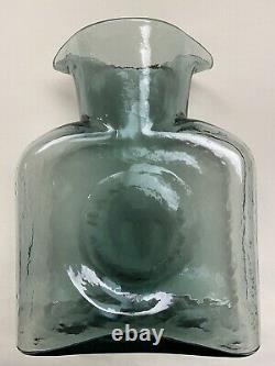Blenko Glass Water Bottle 384 Mothman