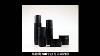 Bo834 Ready Stock Lotion Spray Pump Matte Black Glass Bottles Jars Packingmaterials Skincare