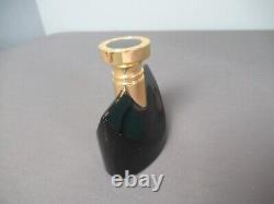 Bvlgari Jasmin Noir Perfume Black Glass Bottle Spray 3 1/4 tall aa4 vh