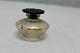 Caron Perfume Bottle 1.232oz Black Amethyst Flower Glass Stopper Top Narcisse