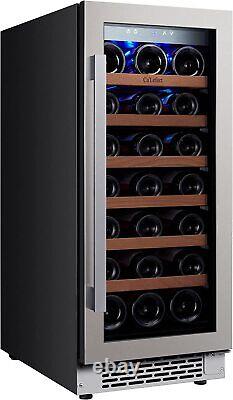 Ca'Lefort 15 Inch Under Counter Wine Cooler Refrigerator 33 Bottles Mini Fridge