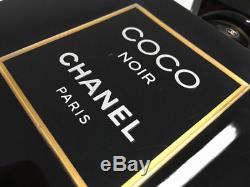 Chanel Paris Coco Noir Glass Dummy Factice Empty Display Bottle 27 cm