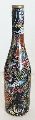 Christian Audigier Ed Hardy Black Panther Empty Glass Bottle Special Edition