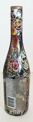 Christian Audigier Ed Hardy Black Panther Empty Glass Bottle Special Edition