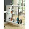 Coaster Furniture 16 Bottle Wine Table With Glass Storage