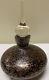 Crystal Hand Blown Art Glass Perfume Decanter/dauber Black W Copper Adventurine