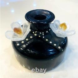 Crystal Jewel Glass Bottle Black Aromatherapy for Aromatherapy Water Decoration
