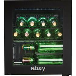 Danby 16 Bottle Wine CoolerReversible DoorSmoked Glass DoorWorktop