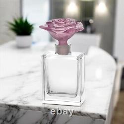 Daum Rose Passion Perfume Bottle in Pink SKU 05270/C