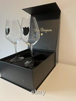 Dom Perignon, Champagne Riedel Glass Big Day Party Black Edition Glasses