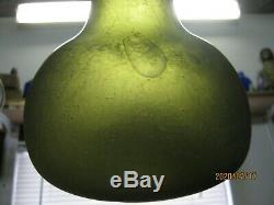 Dug Off Fla Keysa Shipwreck Find Pontil Bulbous1700's Black Glass Dutch Onion